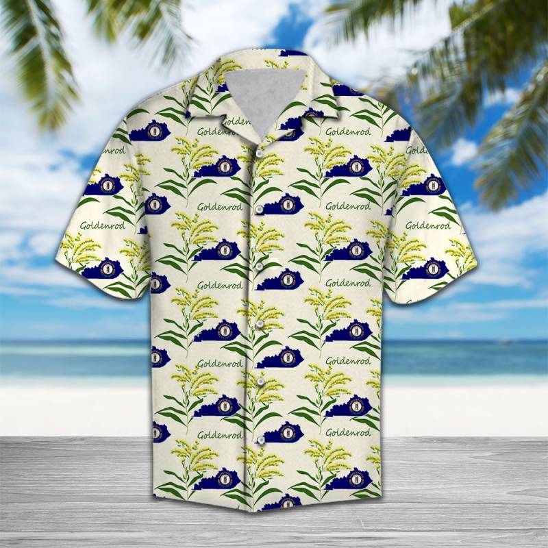 Kentucky Goldenrod Flower H37001 – Hawaii Shirt