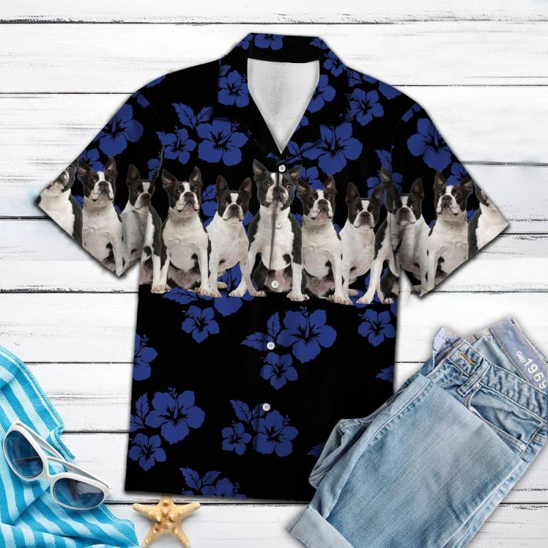 Awesome Boston Terrier TG5721 – Hawaiian Shirt