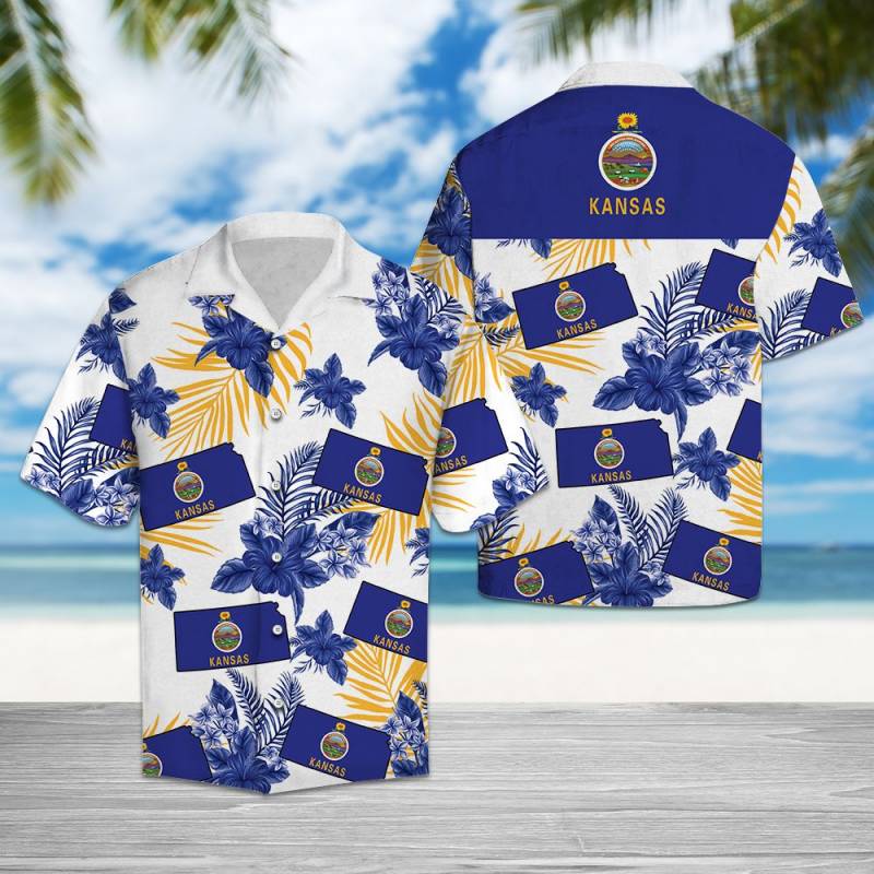 Kansas Proud G5731- Hawaiian Shirt