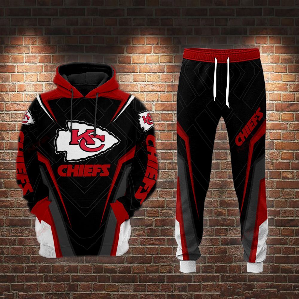 Kansas City Chiefs Joggers/ Hoodie 008