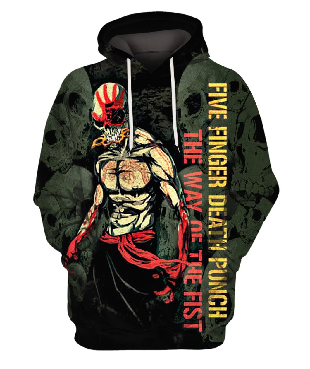 Five Finger Death Punch Shirt, Hoodie, Zip up #3