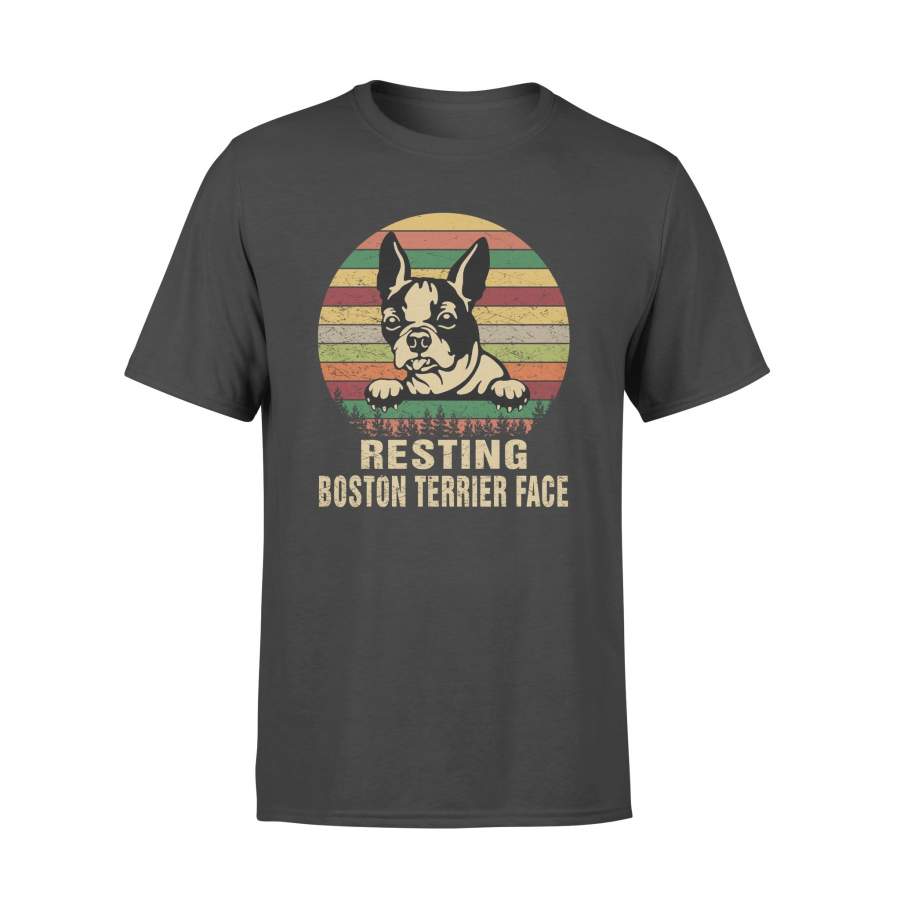 Boston Terrier Shirt Retro Shirts Style Gear Liberty