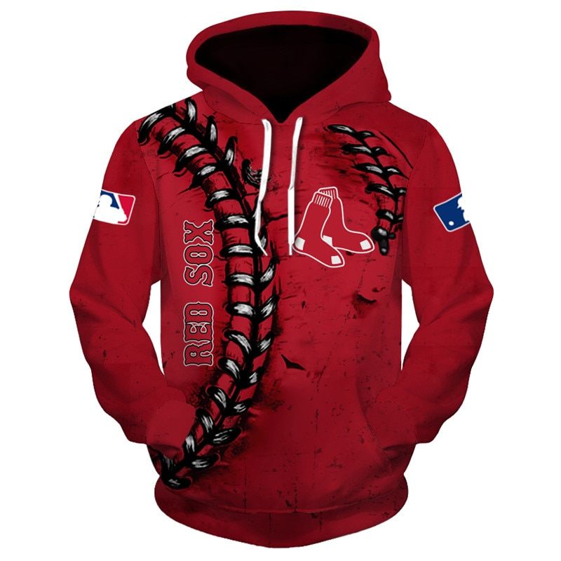 Boston Red Sox All Over Printed Hoodie HN210951