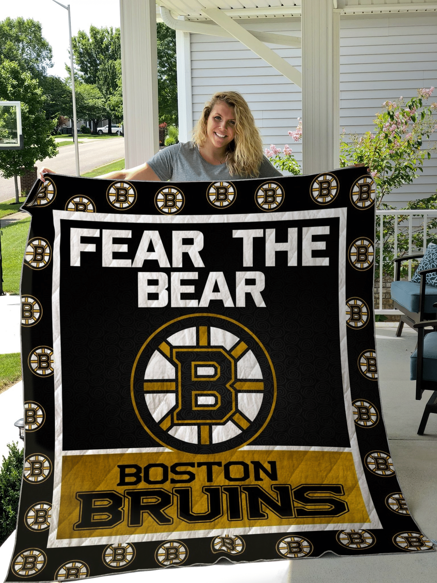 Boston Bruins Quilt TN230913