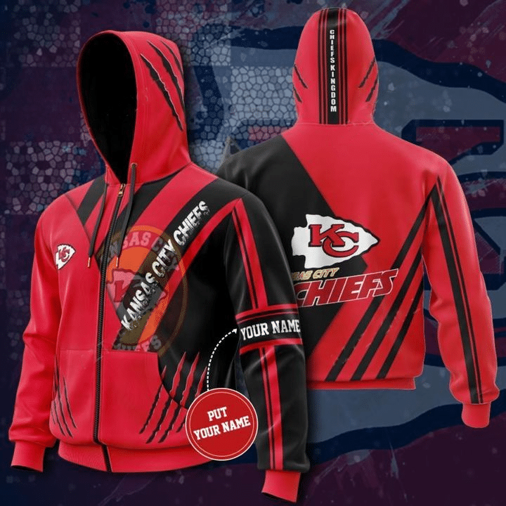 Kansas City Chiefs All Over Printed Hoodie HN240938