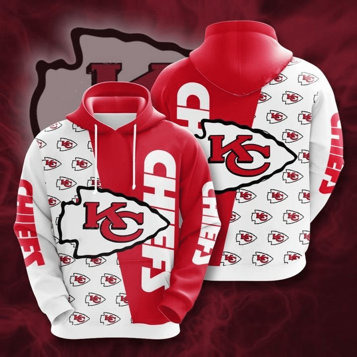 Kansas City Chiefs All Over Printed Hoodie TN240950