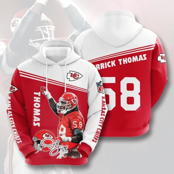 Derrick Thomas Kansas City Chiefs All Over Printed Hoodie TN240948