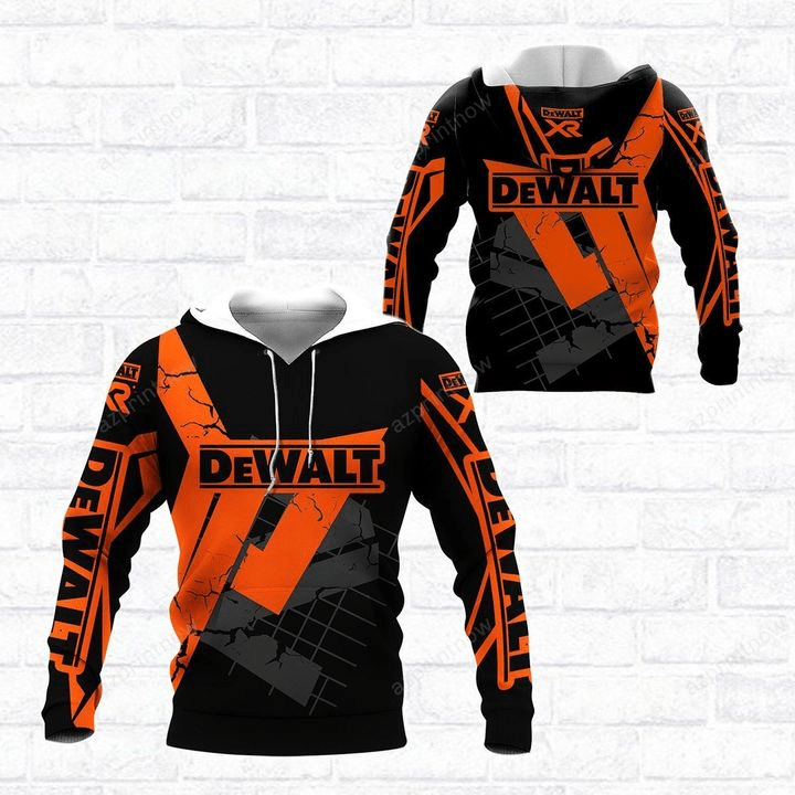 3D ALL OVER PRINTED DEWALT NCT-HT SHIRTS VER1 (ORANGE) HN230186