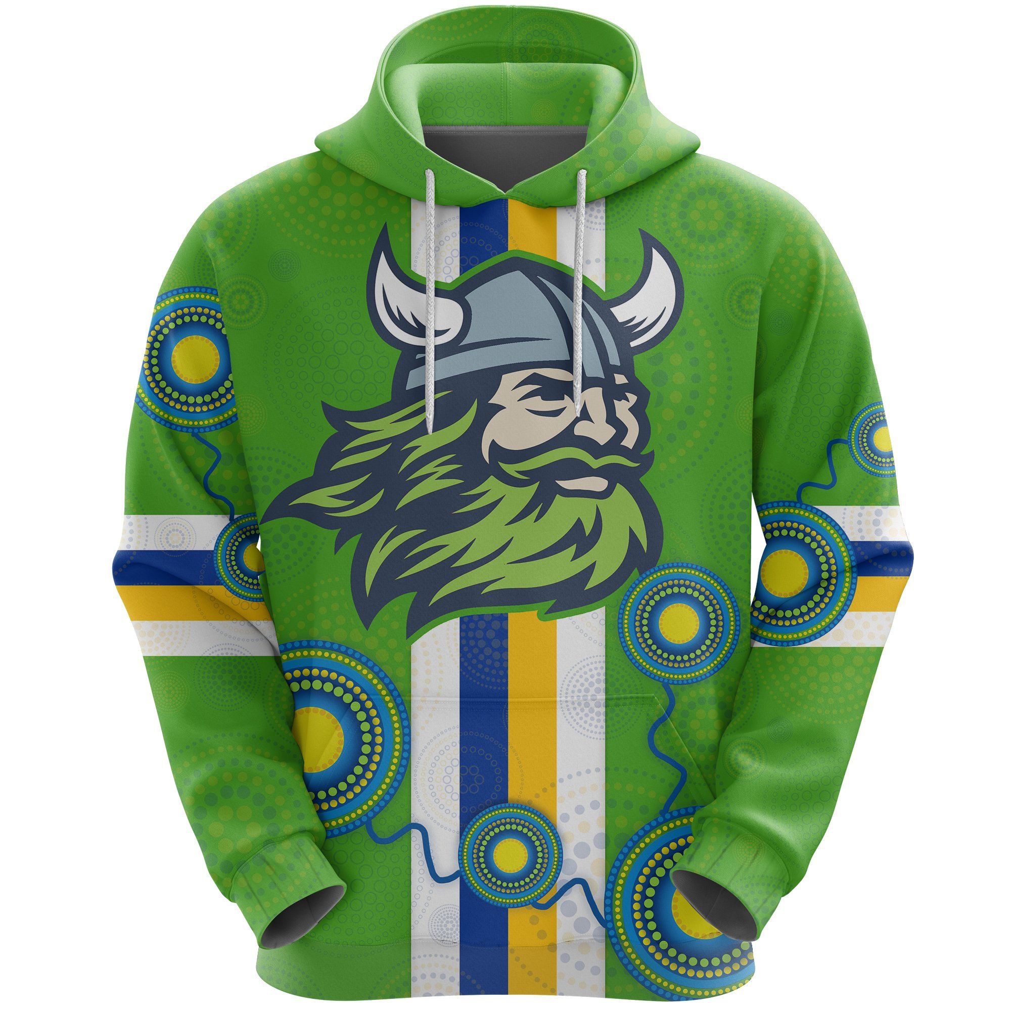 Canberra Hoodie Raiders Indigenous TH5