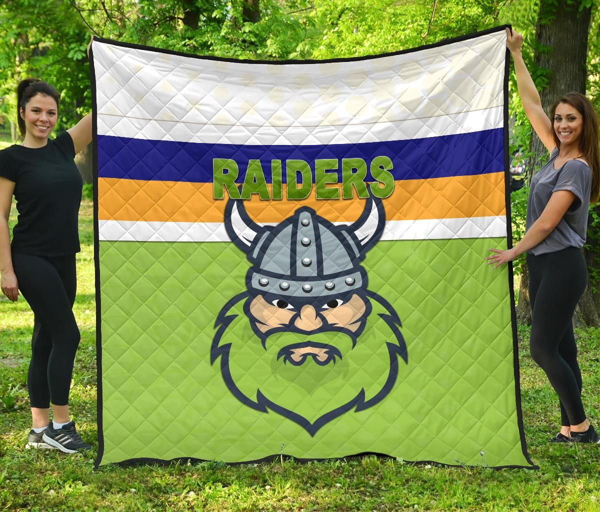 Canberra Premium Quilt Raiders Viking K8