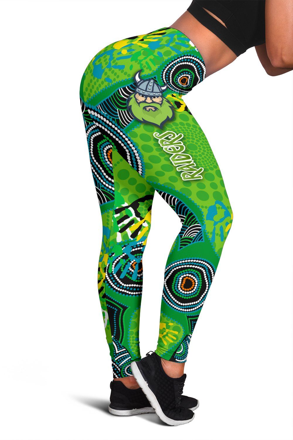 Canberra Women Leggings Raiders Viking Indigenous K8