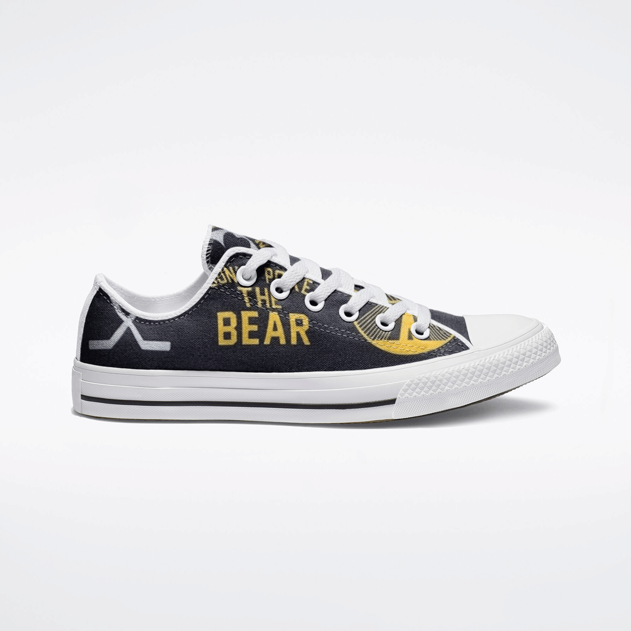 Boston Bruins HOCKEY Low Top Shoes