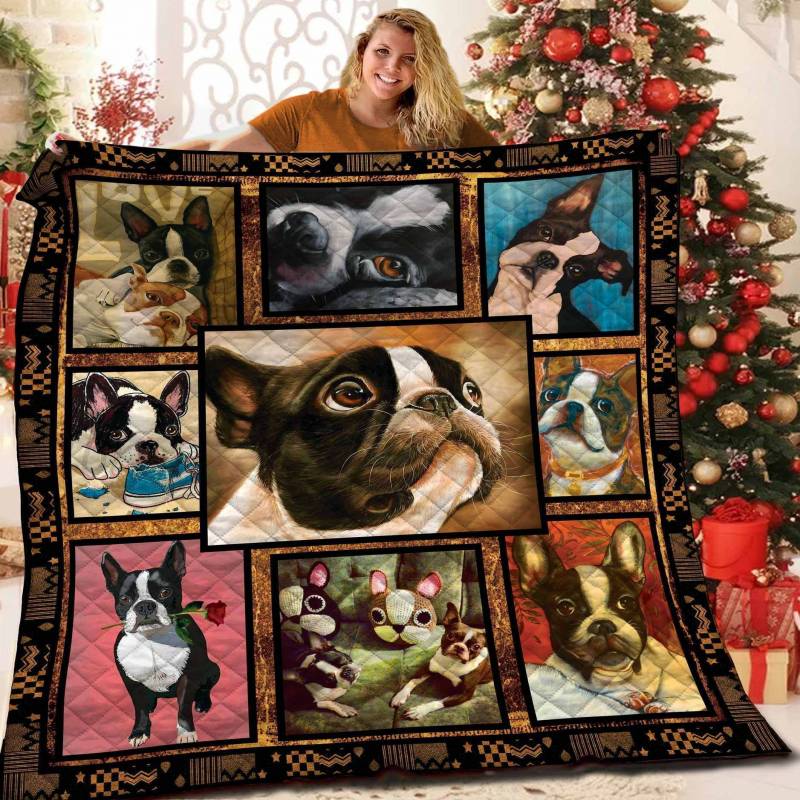 Boston Terrier Life Quilt