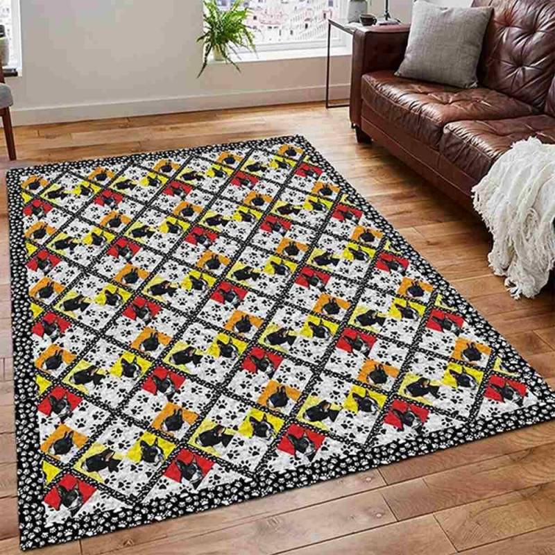 Boston Terrier Rug Cv