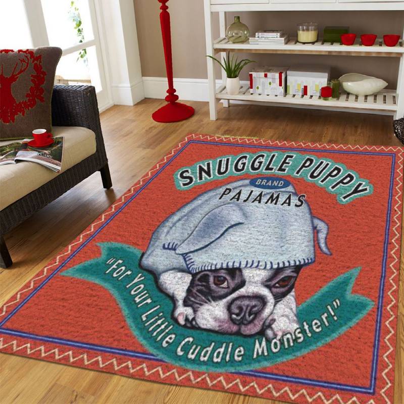 Boston Terrier Snuggle Puppy TB160996 Rug