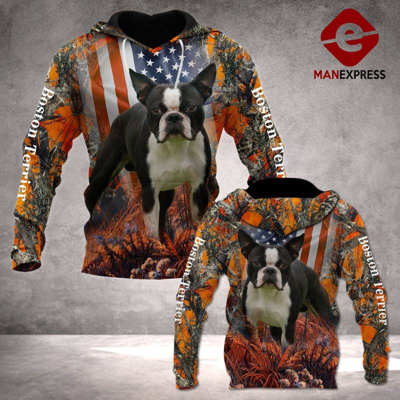 Boston Terrier V1 Lovely Hoodie