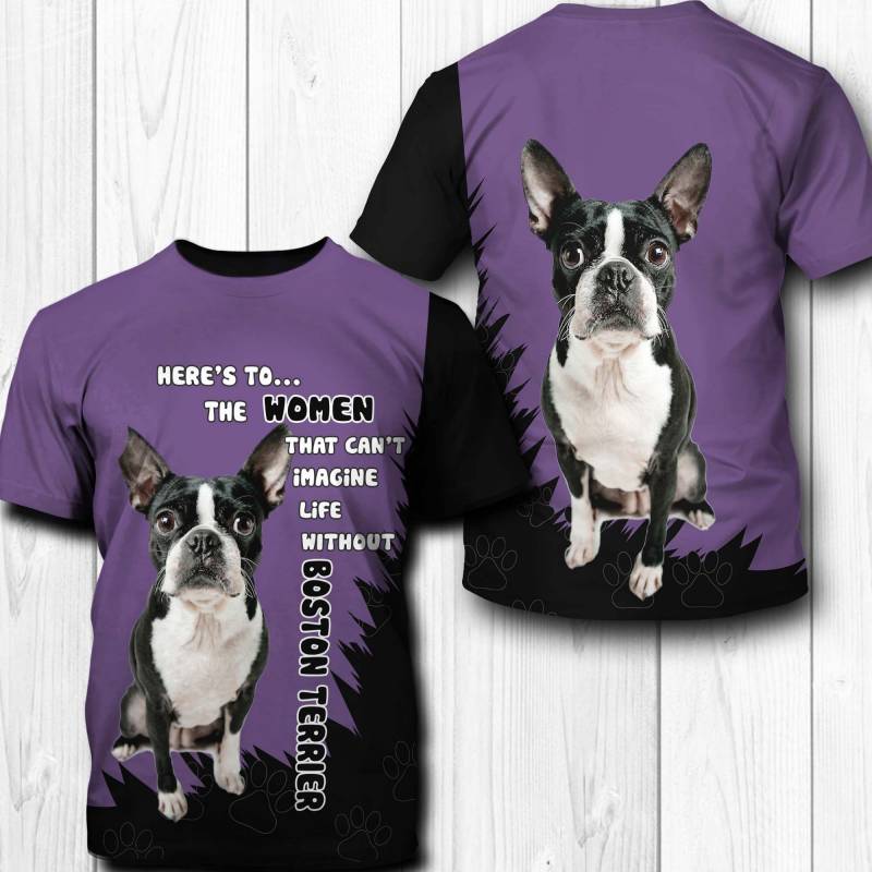 Boston Terrier Woman V1 Need Hoodie