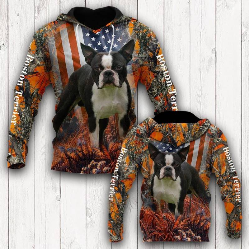 Boston Terrier Hoodie OC