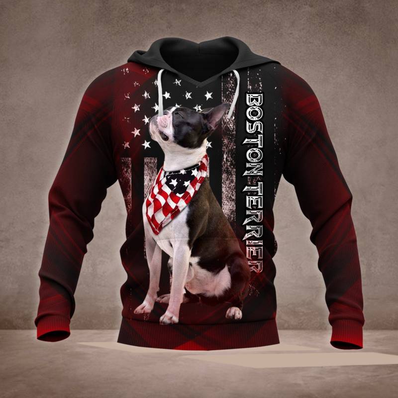 Boston Terrier A3Hoodie