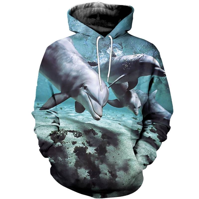 Dolphins Lovely Sct LBM189 Hoodie