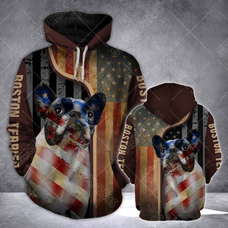 Boston Terrier Fabulous NP32 NDK060795 Hoodie