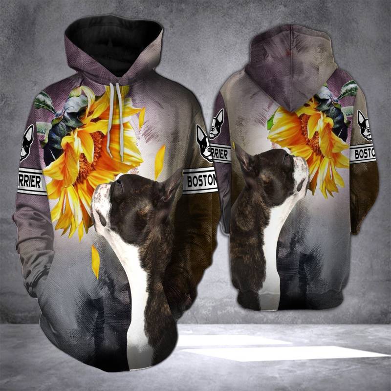 Boston Terrier Fabulous NP34 NDK060795 Hoodie