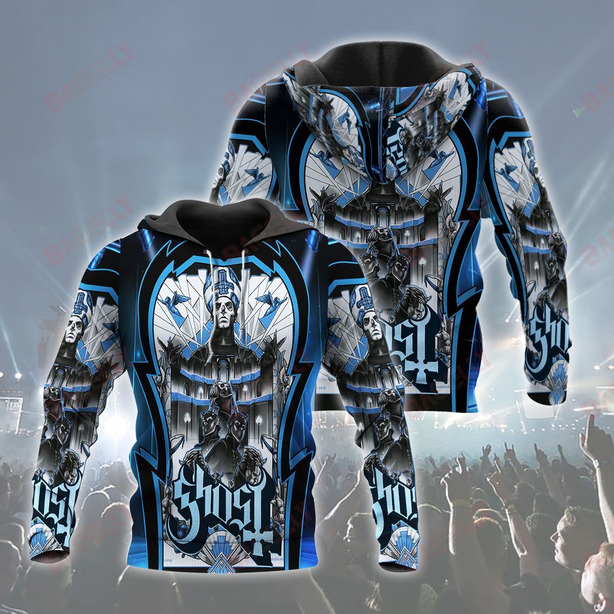 Baeelly? Ghost Hoodie 3D – MTG2