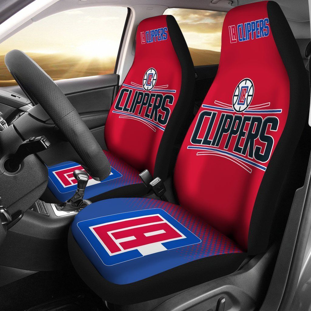 Los Angeles Clippers Car Seat Covers (Set Of 2)