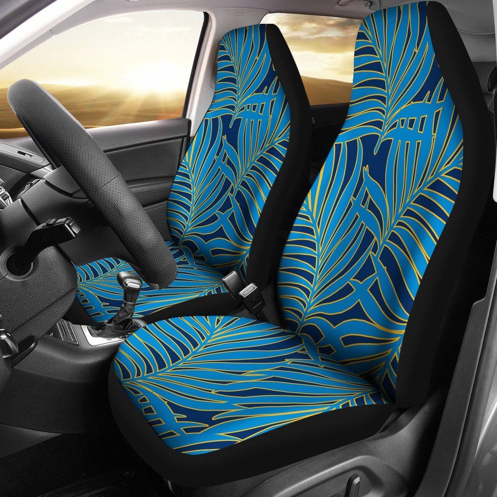 Los Angeles Chargers Fans Car Seat Covers Tropical Los Angeles Football