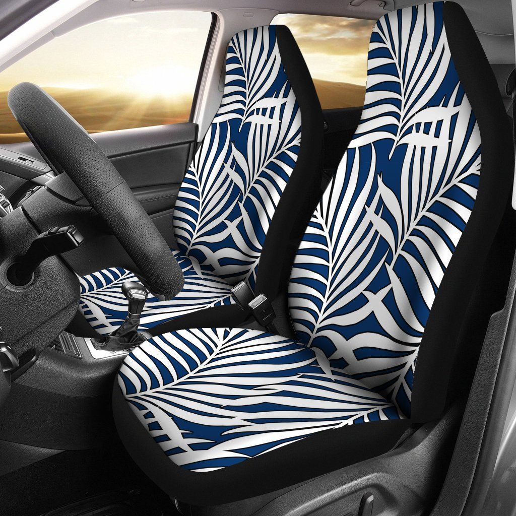 Indianapolis Colts Fans Car Seat Covers Tropical Colts Football v1