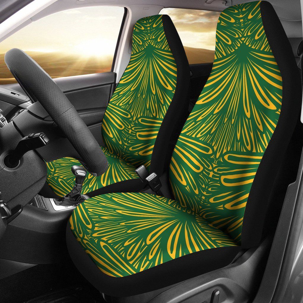 Green Bay Packers Inspired Art Deco Car Seatcovers