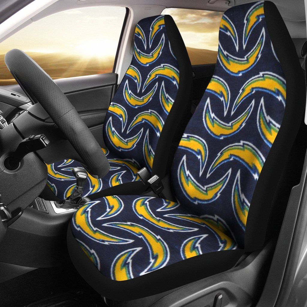 Los Angeles Chargers Car Seat Covers v1