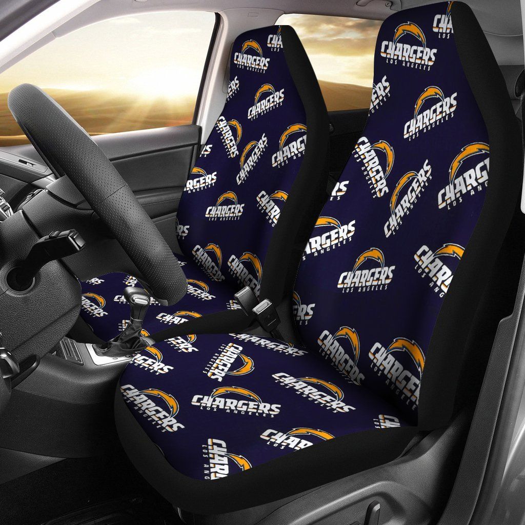 Los Angeles Chargers Car Seat Covers v2