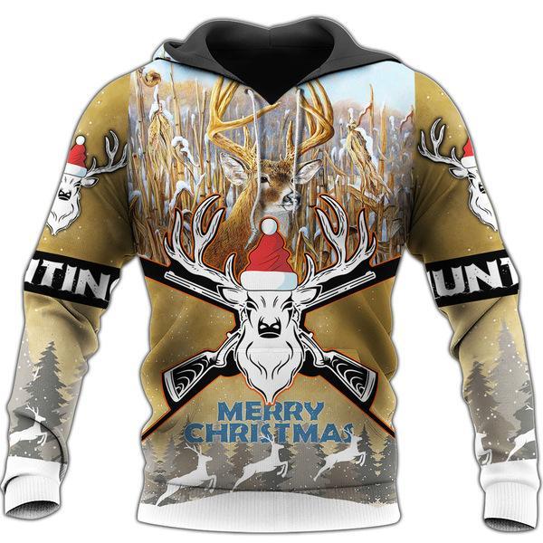 Hunting Deer Santa 3D All Over Print | Unisex | Adult | Ht5057