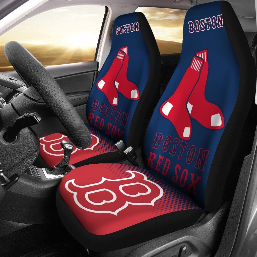 Boston Red Sox Seat Covers (Set Of 2)