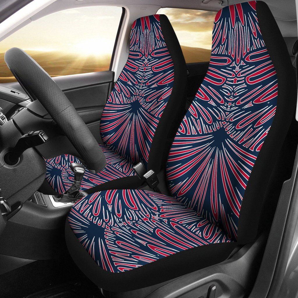 Atlanta Braves Unofficial Art Deco Micro Fiber Auto Seat Covers SUV Seat Covers Truck Seat Covers