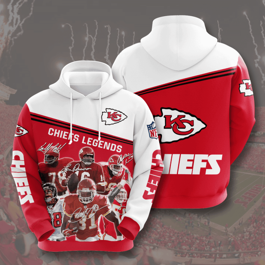 Kansas City Chiefs Lengends Full Print Hoodie