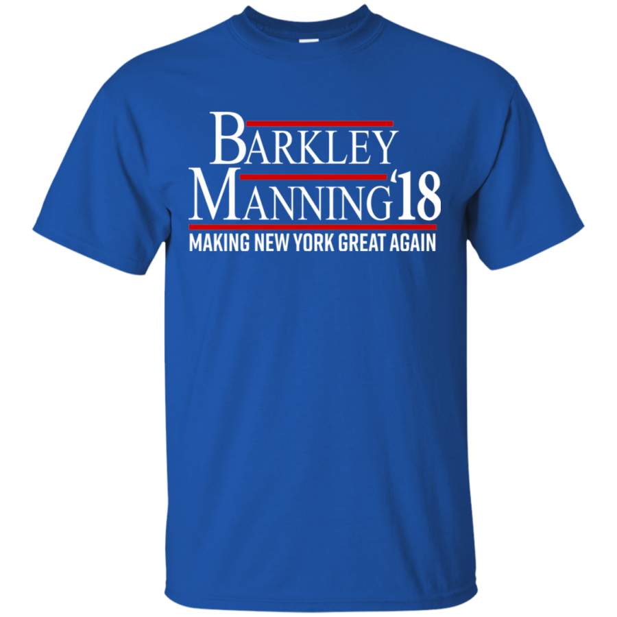 Barkley Manning 18 Make New York Great Again Ultra Cotton T-Shirt