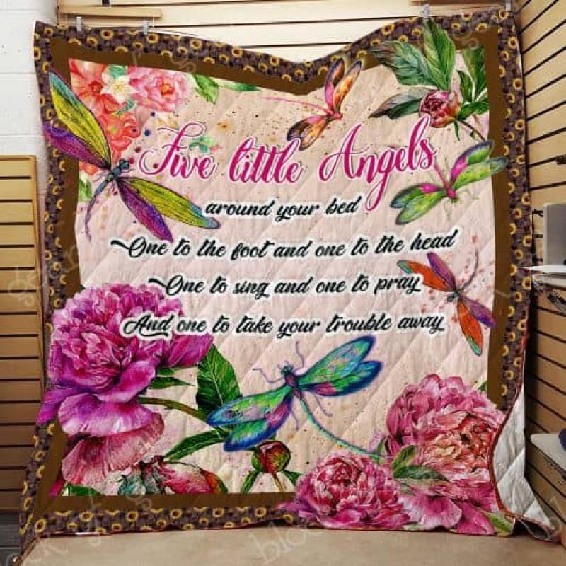 Five Little Angels Quilt TTL213 Block Of Gear?