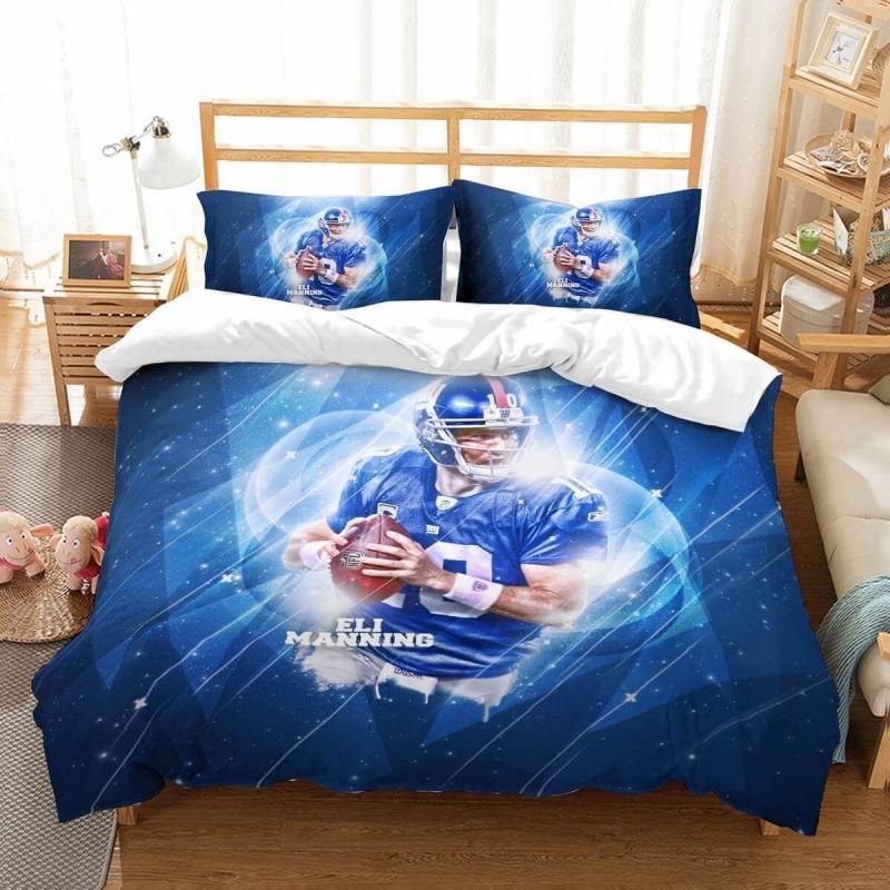 3D Customize Eli Manning New York Giants Et Bedroomet Bed 3D Customize Bedding Set Duvet Cover SetBedroom Set Bedlinen