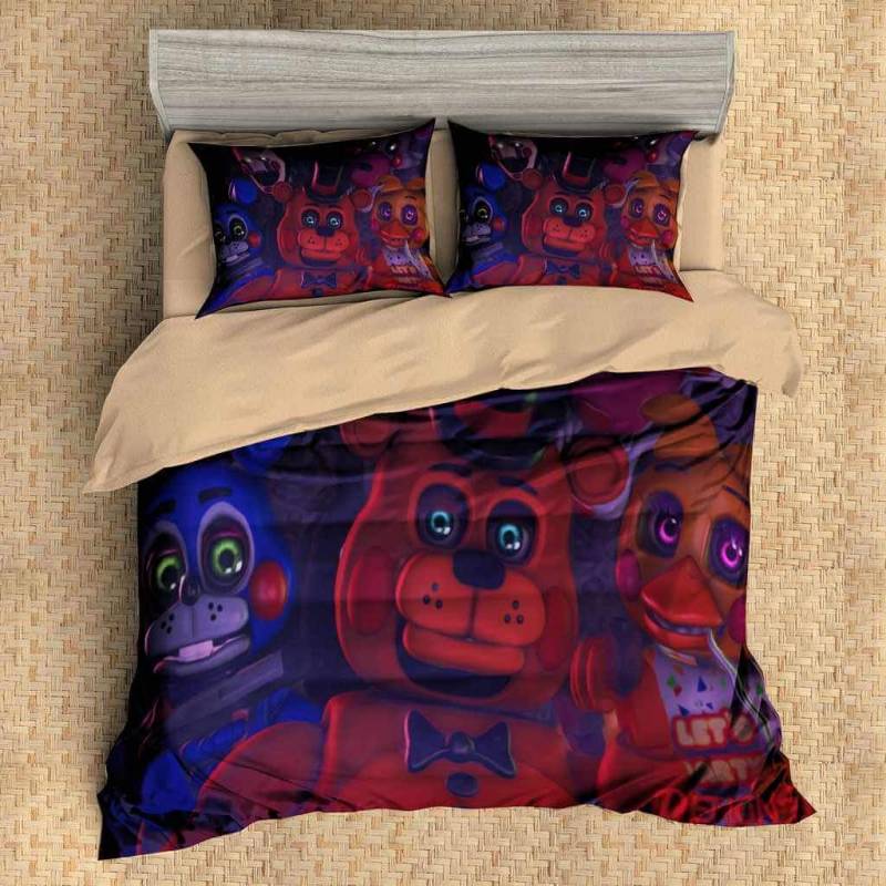 3D Customize Five Nights At Freddy’s Bedding Set Duvet Cover Set Bedroom Set Bedlinen 1