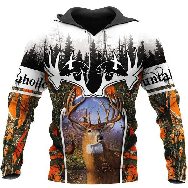 Hunting – Huntaholic Horn 3D All Over Print | Unisex | Adult | Ht5077