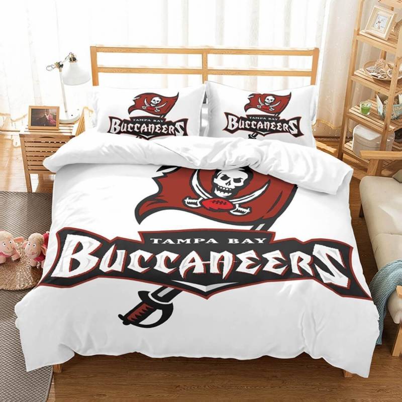 3D Customize Tampa Bay Buccaneers Et Bedroomet Bed 3D Customize Bedding Set Duvet Cover Set Bedroom Set Bedlinen