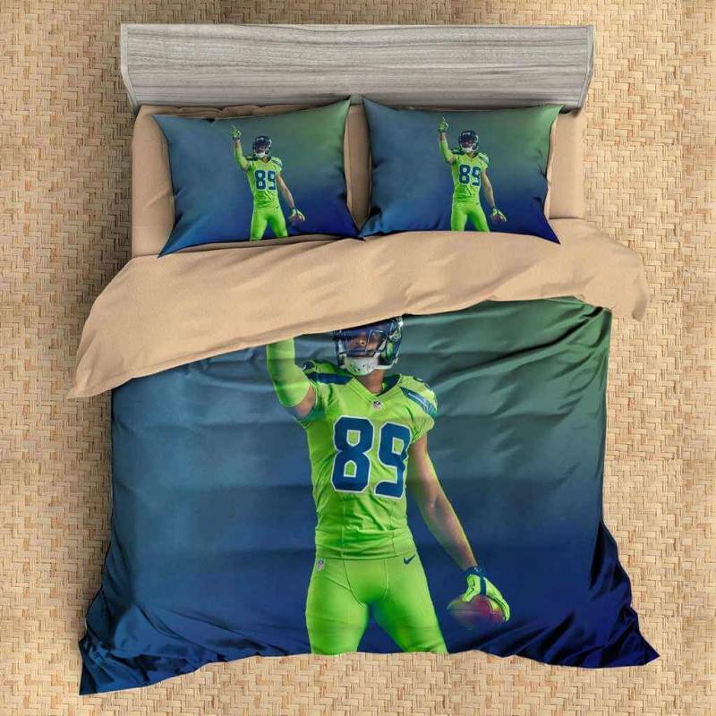 3D Customize Doug Baldwin Seattle Seahawks Bedding Set Duvet Cover Set Bedroom Set Bedlinen