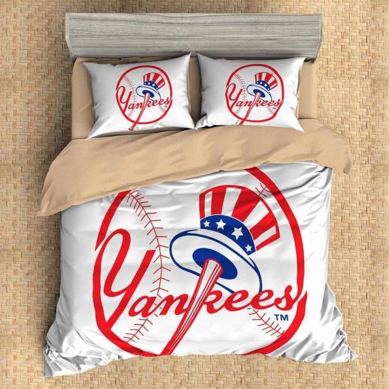 3D Customize New York Yankees Bedding Set Duvet Cover Set Bedroom Set Bedlinen