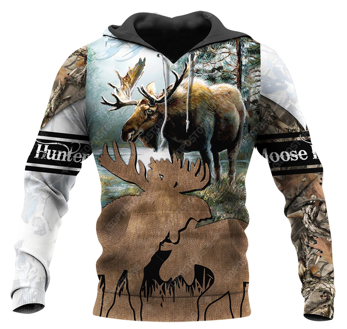 Hunting – Moose Hunter 3D All Over Print | Unisex | Adult | Ht5314