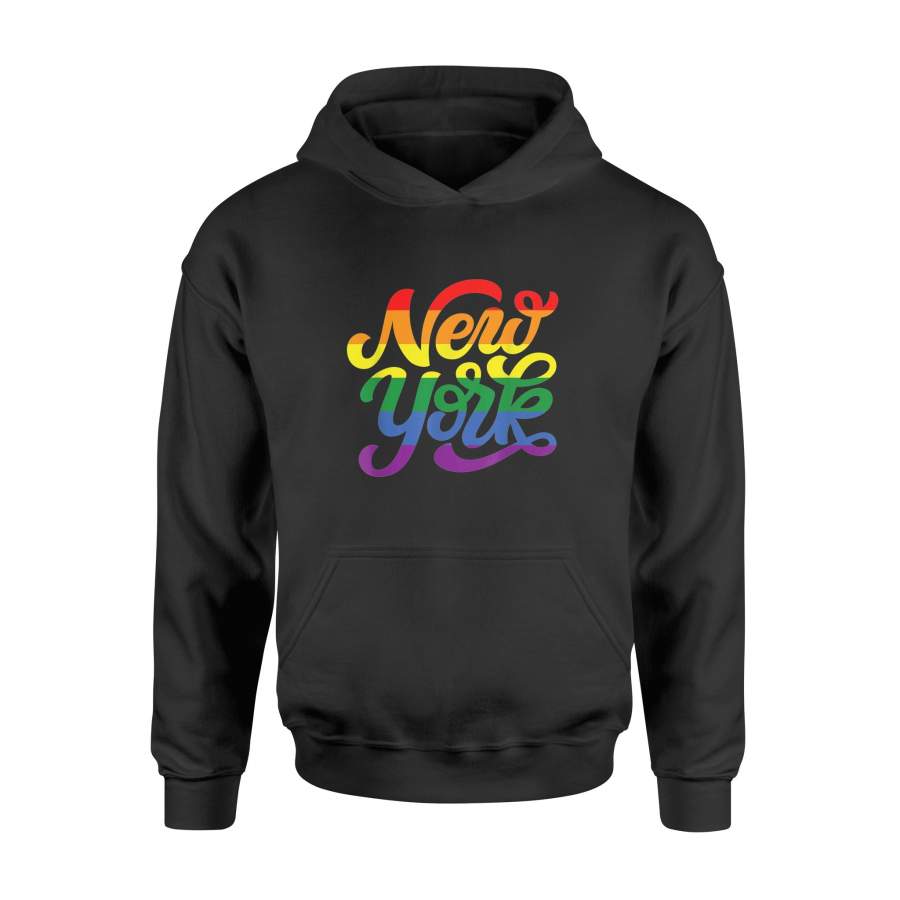 LGBT NYC World Pride 2019 Rainbow New York T-Shirt 3 – Standard Hoodie