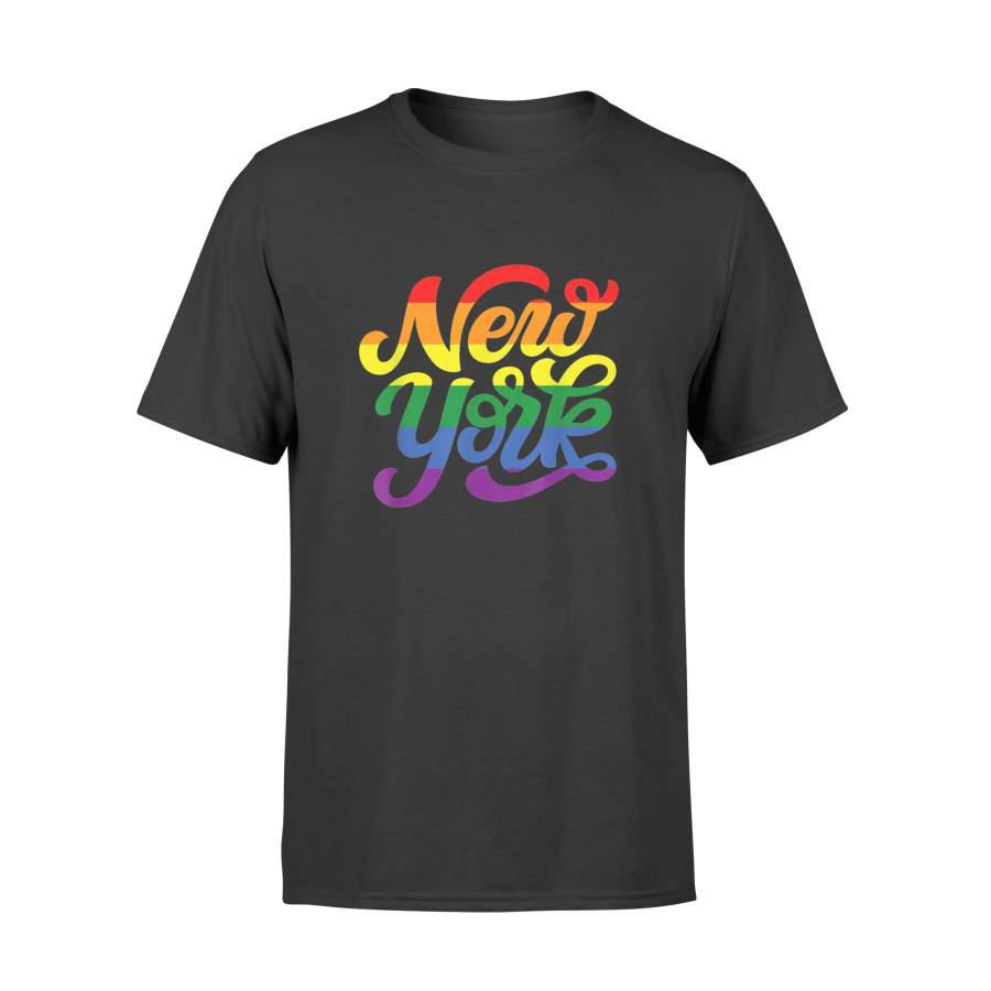 LGBT NYC World Pride 2019 Rainbow New York T-Shirt 3 – Standard T-shirt