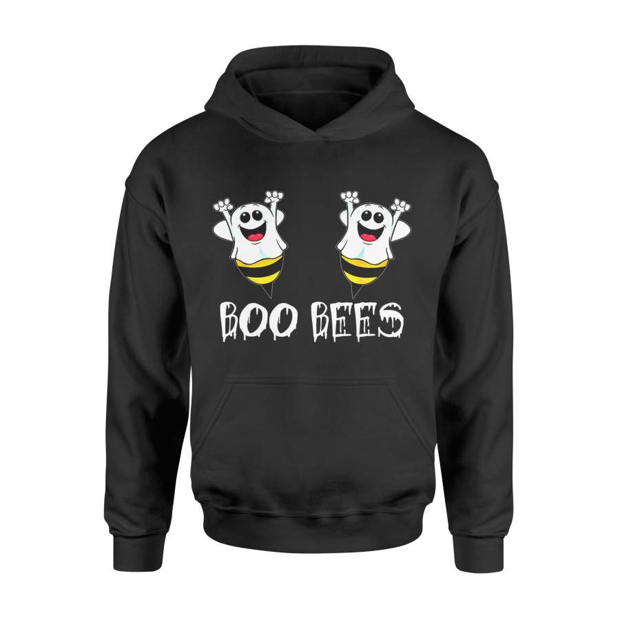 Halloween gift idea Boo Bees Ghost Bee Here For The Boos T-Shirt – Standard Hoodie