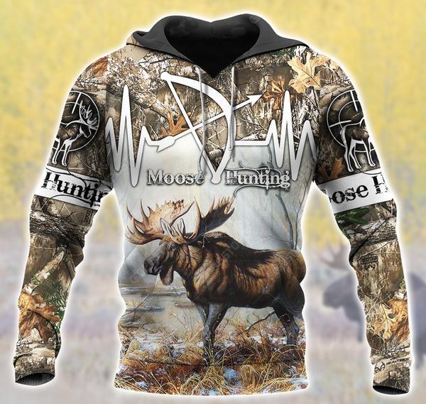 Moose Hunting 3D All Over Print | Unisex | Adult | Ht5316